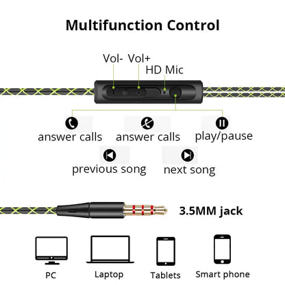 Sport Earphone With Mic