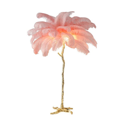 Nordic Feather Floor Lamp Luxury