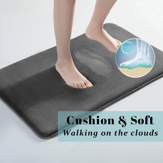 Absorbent floor mat